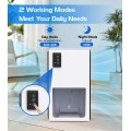 Dehumidifiers for Home, Dehumidifiers for Room 9300 Cubic Feet (950 sq ft) with Auto Shut Off, RUWORA Small Dehumidifiers with 7 Colors LED Light and 85 OZ Water Tank for Bathroom Bedroom Closet RV